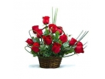 Love You - 12 Stems Bakset
